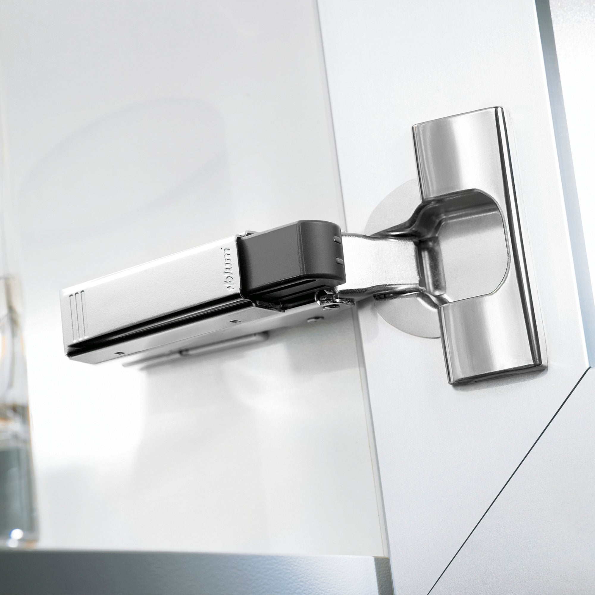 Blum BLUMOTION Add-On for Doors (10 Add Ons), Soft Close for CLIP top and CLIP Hinges, Steel, Tool-Free Installation for Overlay Cabinet Applications