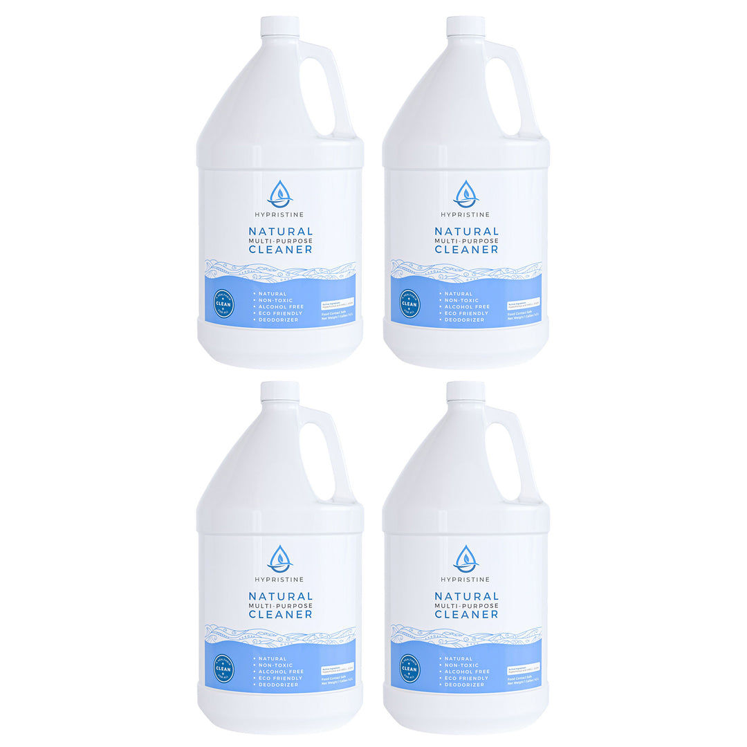 Hypristine Natural Multipurpose Surface Cleaner, 128 fluid Ounce Bottle, 4 Pack