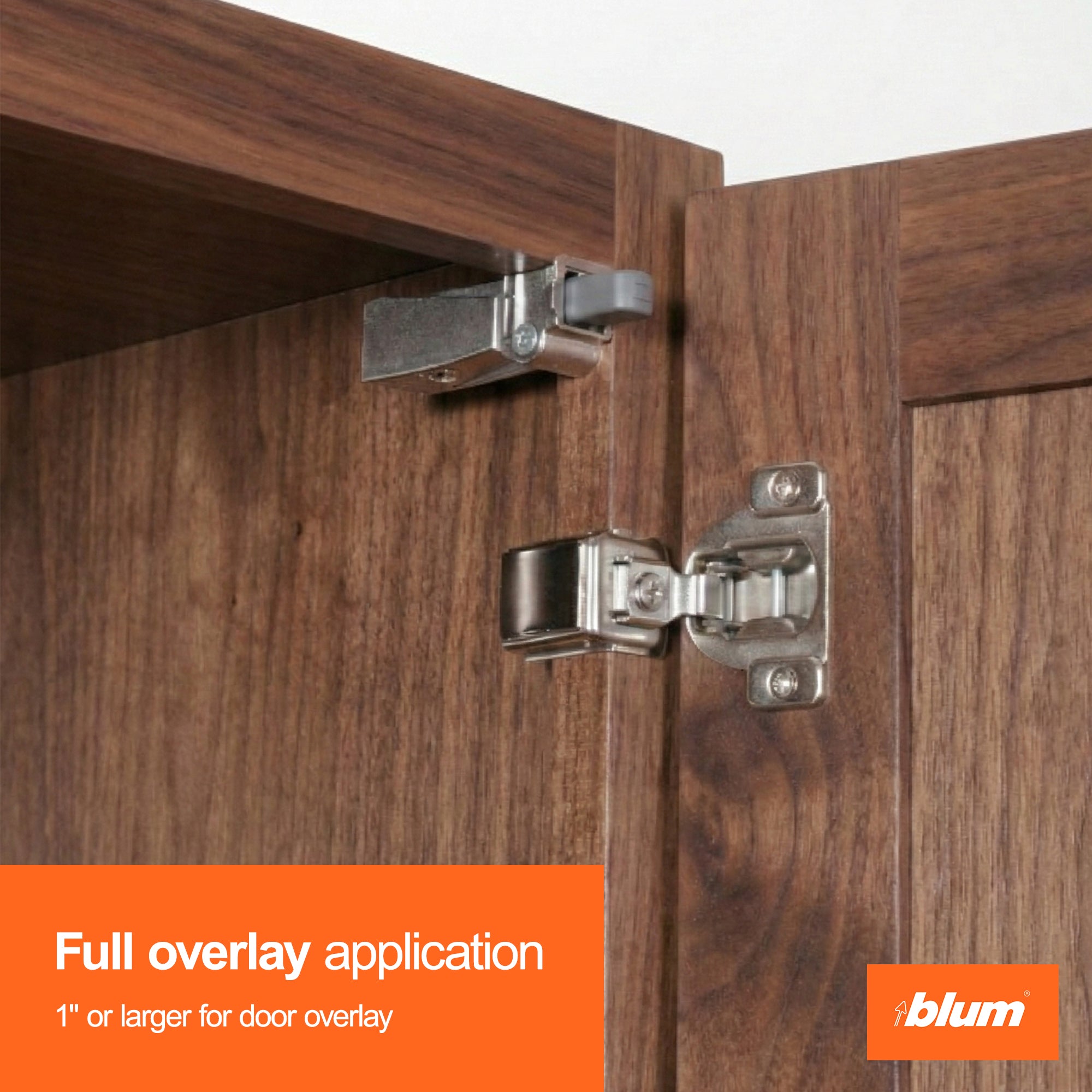 Blum BLUMOTION for Doors (1 Kit), Soft-Close Adapter for Hinges (Open Box)