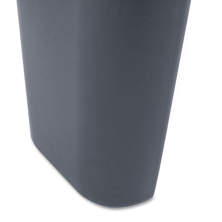 Rubbermaid Resin Deskside Wastebasket, Small Plastic Trash Can, Black, 4 Pack
