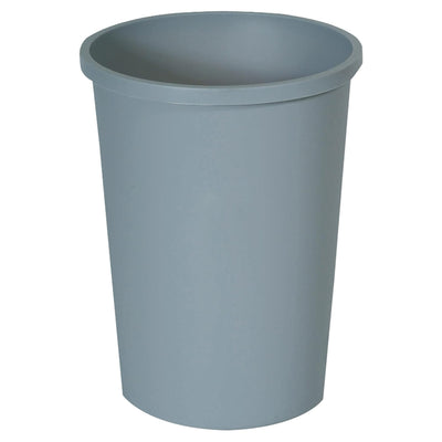 Rubbermaid Commercial Untouchable Trash Can and Waste Bin, 11 Gal, Gray, 4 Pack - VMInnovations
