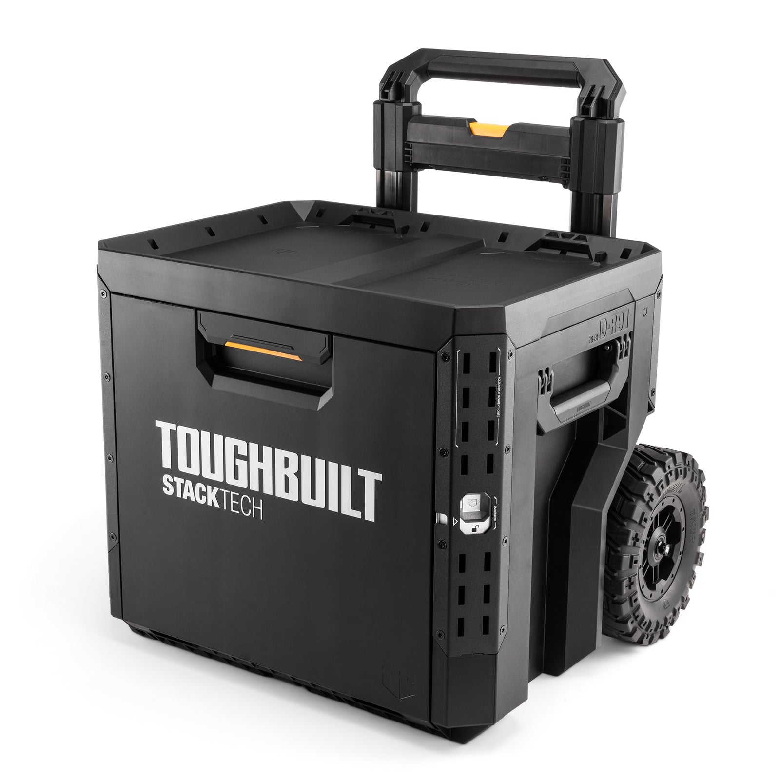 ToughBuilt StackTech 1-Drawer Rolling Locking Box, Tool Storage & Gear Organizer - VMInnovations