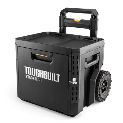 ToughBuilt StackTechRolling Locking Box, Tool Storage & Gear Organizer(Open Box)