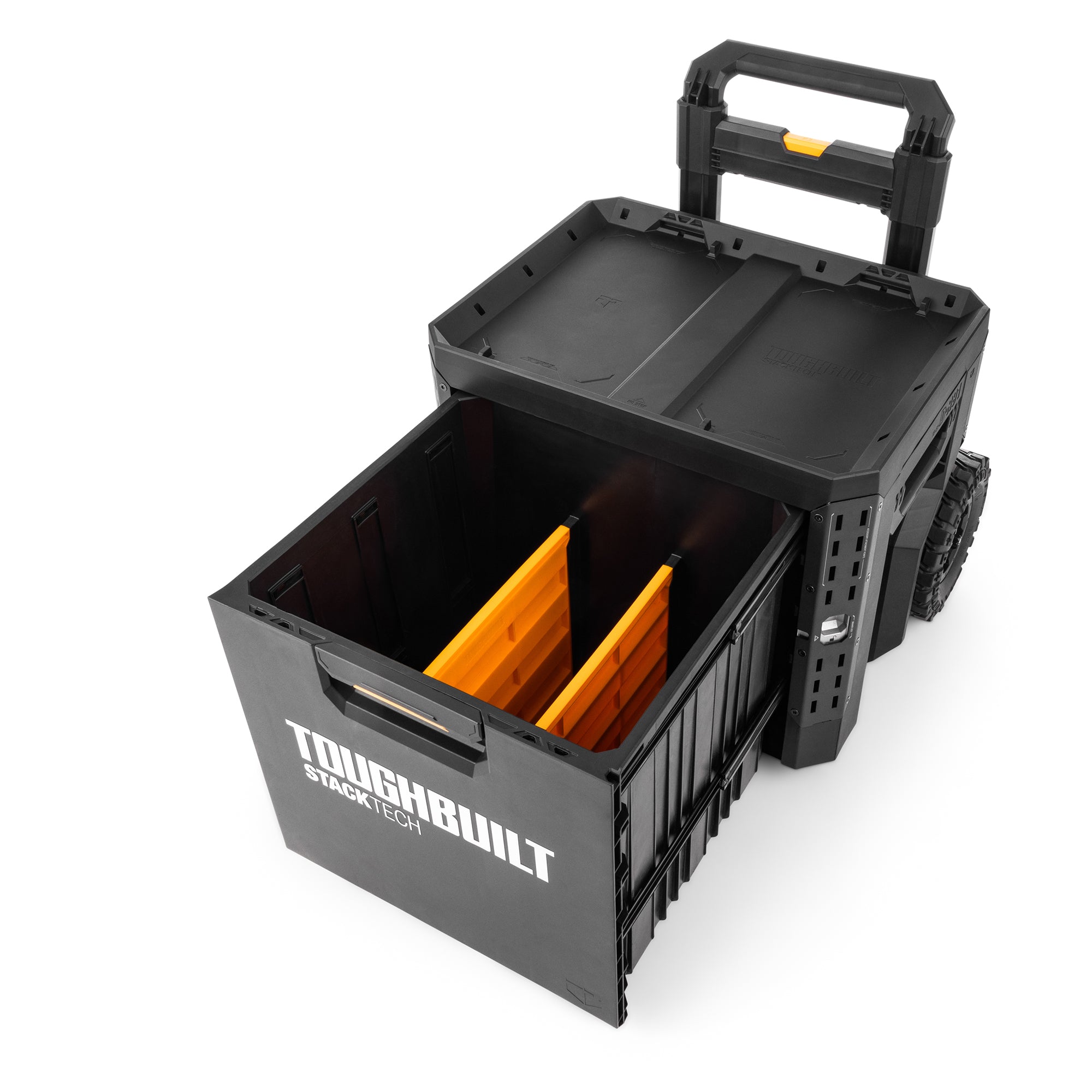 ToughBuilt StackTechRolling Locking Box, Tool Storage & Gear Organizer(Open Box) - VMInnovations