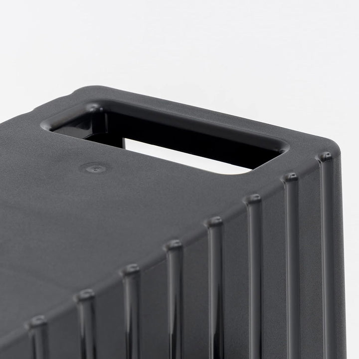 IRIS USA 49.2 Ft Retractable Hose Reel with Nozzle & Portable Storage Box, Black