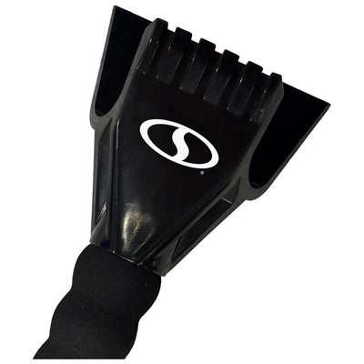 Snow Joe 2-in-1 Telescoping Snow Broom and Ice Scraper with Extendable Handle