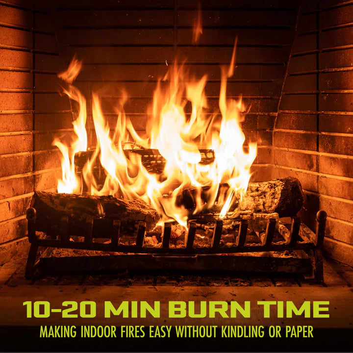 Sun Joe Cooking Sticks, Natural Kiln-Dried Alder Wood for Pizza Ovens, COOKWOOD40