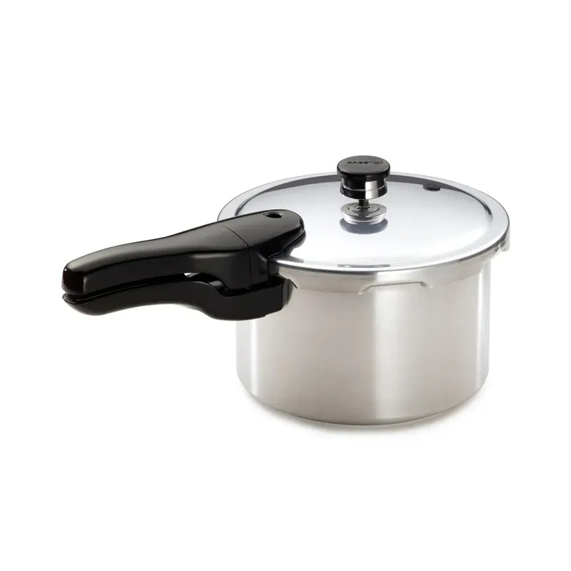 Presto 4-Quart Aluminum Pressure Cooker, Stove Top Fast Cooking Pot with Rack - VMInnovations