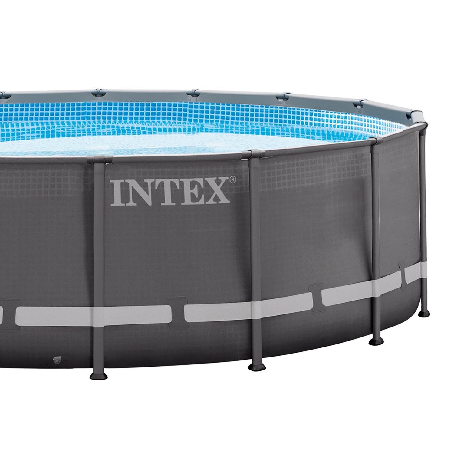 INTEX 16' x 48" Ultra Frame Swimming Pool Set w/ Sand Filter Pump (Open Box)