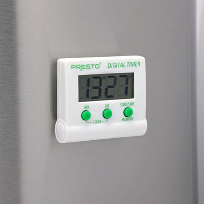 Presto Electronic Digital Timer, Portable LCD Display Stopwatch w/ Alarm Signal - VMInnovations