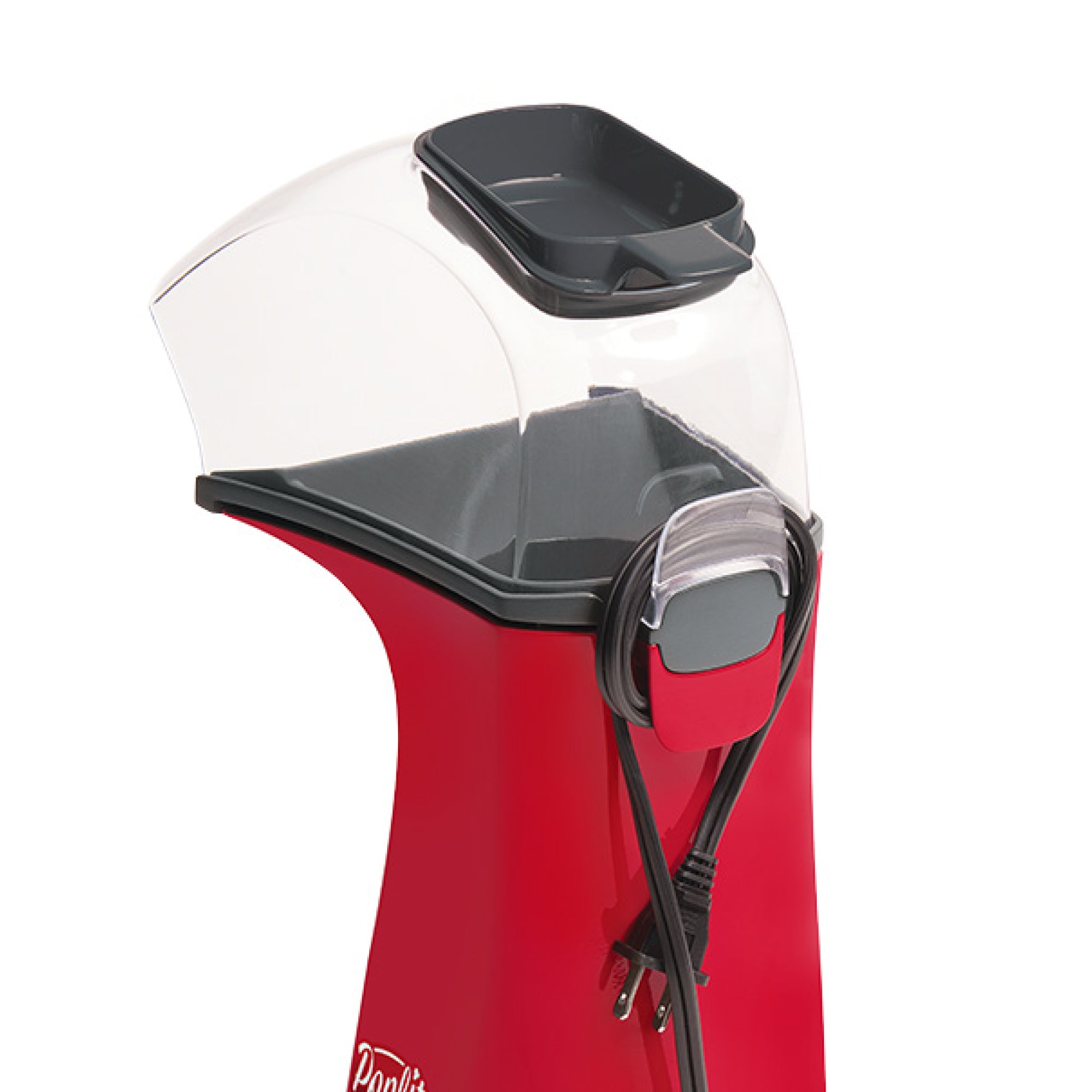 Presto PopLite Hot Air Corn Popper, Natural Quick Popcorn Maker, 18 Cups, Red - VMInnovations