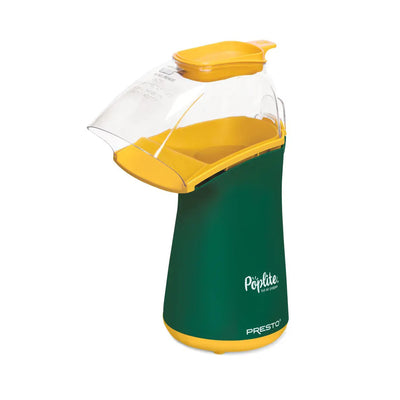Presto PopLite Hot Air Corn Popper, Natural Quick Popcorn Maker Green (Open Box)