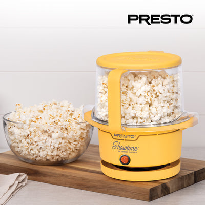 Presto Showtime Gourmet Popper, Nonstick Popcorn Maker, 12 Cups (Open Box)