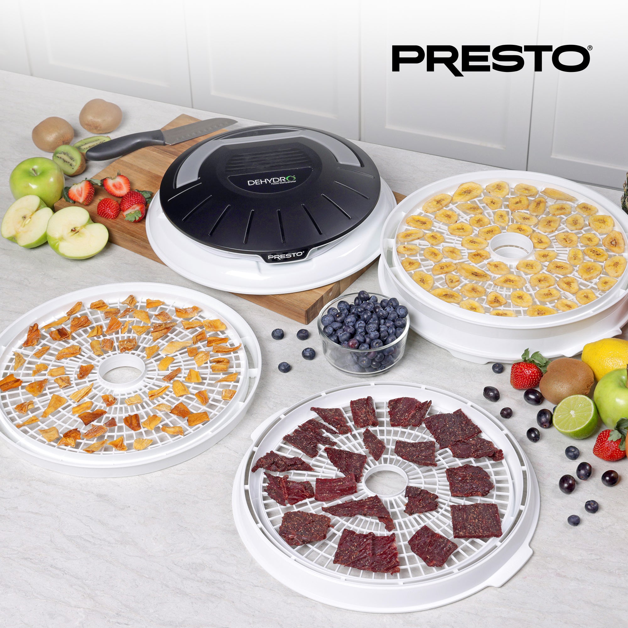 Presto Round Add-on Nesting Trays for Select Dehydro Food Dehydrators (Open Box)