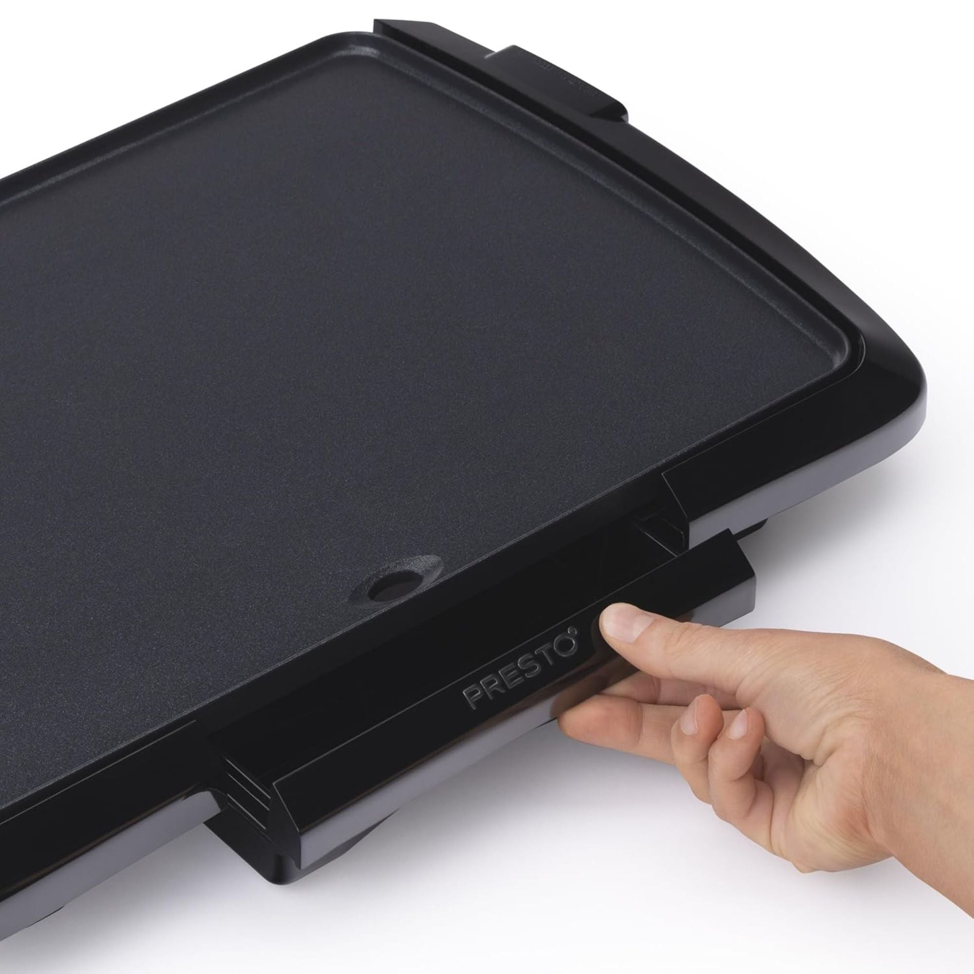 Presto Cool-Touch Electric Griddle, 10.5" x 16" Ceramic Nonstick Flat Top Grill (Used)