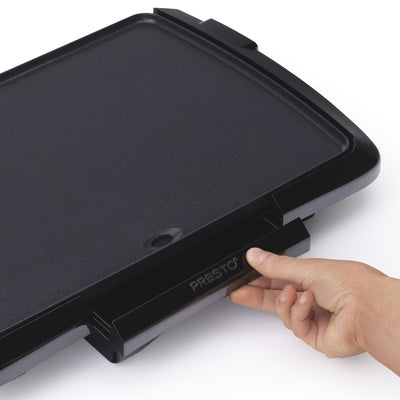 Presto Cool-Touch Electric Griddle, 10.5" x 16" Ceramic Nonstick Flat Top Grill (Used)