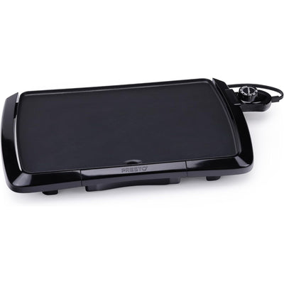 Presto Cool-Touch Electric Griddle, 10.5" x 16" Ceramic Nonstick Flat Top Grill (Used)