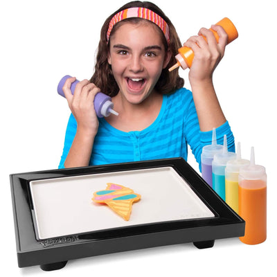 Presto PanGogh Electric Griddle w/ Batter Bottles & Template, Nonstick Flat Top - VMInnovations