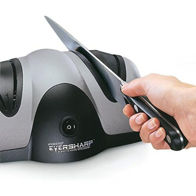 Presto EverSharp Electric Knife Sharpener, 2-Stage System with Sapphirite Wheels - VMInnovations