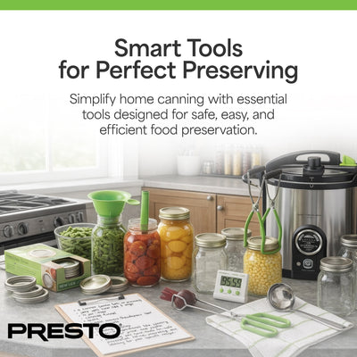 Presto 7 Function Canning Kit, Canner Tools for Pickling and Pressure Canning