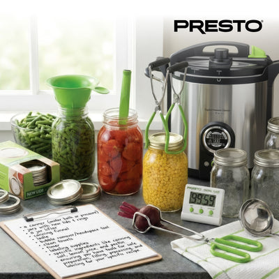 Presto 7 Function Canning Kit, Canner Tools for Pickling and Pressure Canning