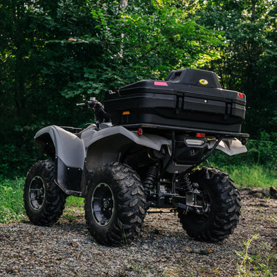 Black Boar ATV Rear Storage & Lounger, Seat w/Increased Durability (Open Box) - VMInnovations