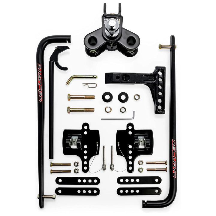 Camco Eaz-Lift ReCurve R3 400Lb Weight Distribution Hitch, Sway Control, 48750