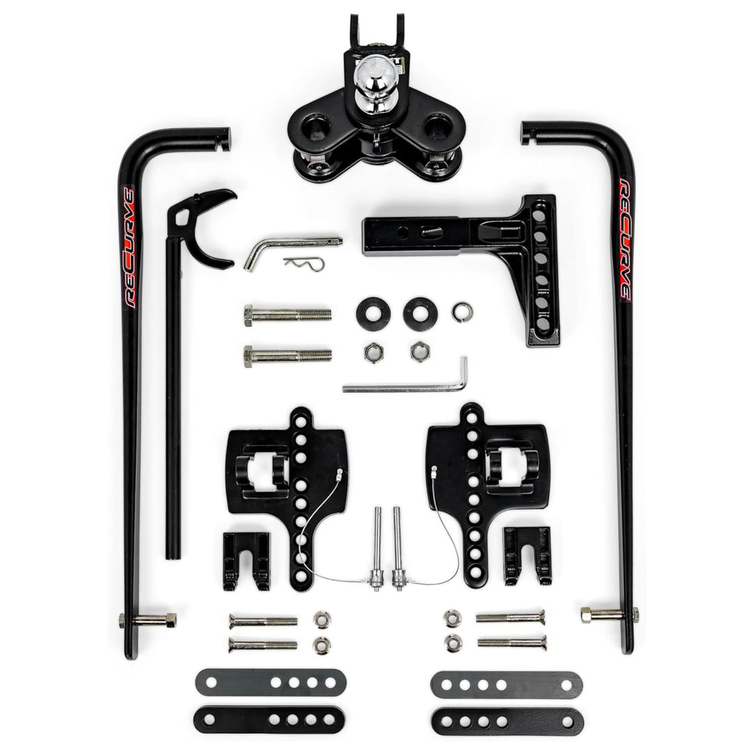 Camco Eaz-Lift ReCurve R3 800Lb Weight Distribution Hitch, Sway Control, 48782