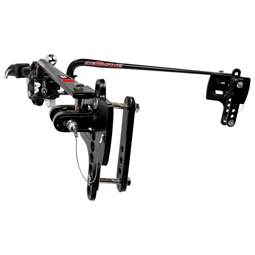 Camco Eaz-Lift ReCurve R3 800Lb Weight Distribution Hitch, Sway Control, 48782