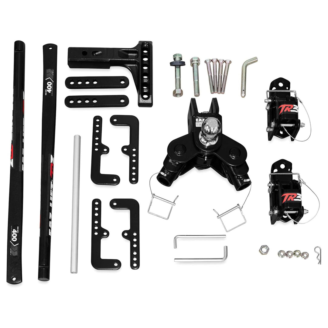 Camco Eaz-Lift TR3 400Lb Weight Distribution Hitch Kit with Sway Control, 48903