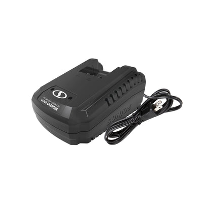 Snow Joe Dual-Port Quick Charger for 24V Lithium-Ion Batteries for Sun Joe Tools