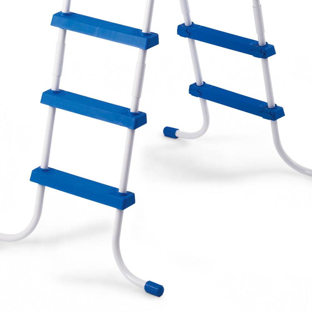 Intex Steel Frame Above Ground Swimming Pool Ladder for 52 inch Pools (Used)