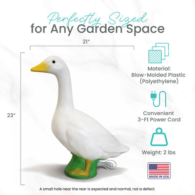 Union Products Light Up Wild Goose Outdoor Lawn and Garden Statue (Used)