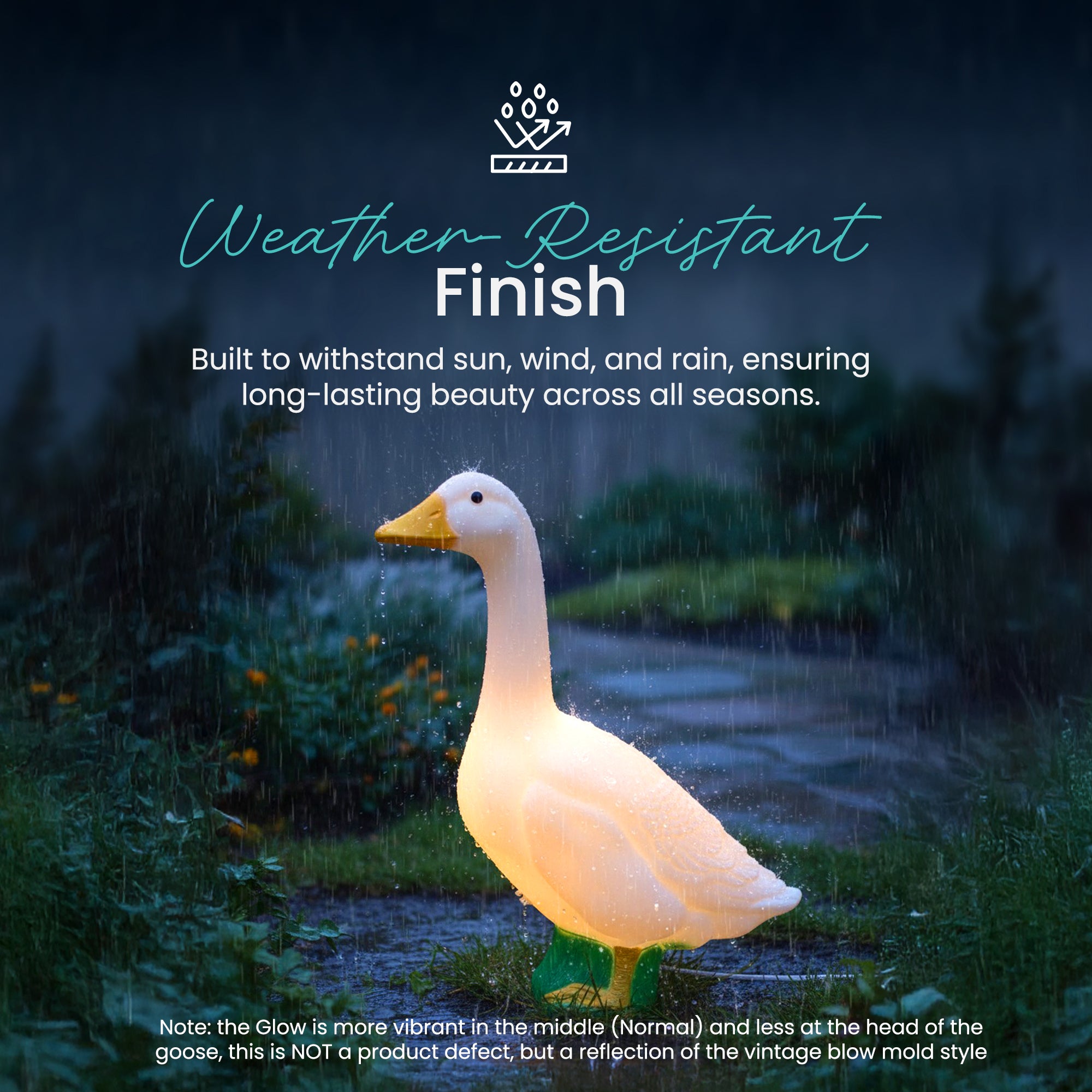 Union Products Light Up Wild Goose Outdoor Lawn and Garden Statue (Used)