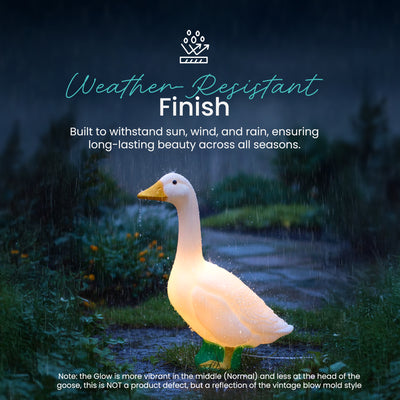 Union Products Light Up Wild Goose Outdoor Lawn and Garden Statue (Used) - VMInnovations