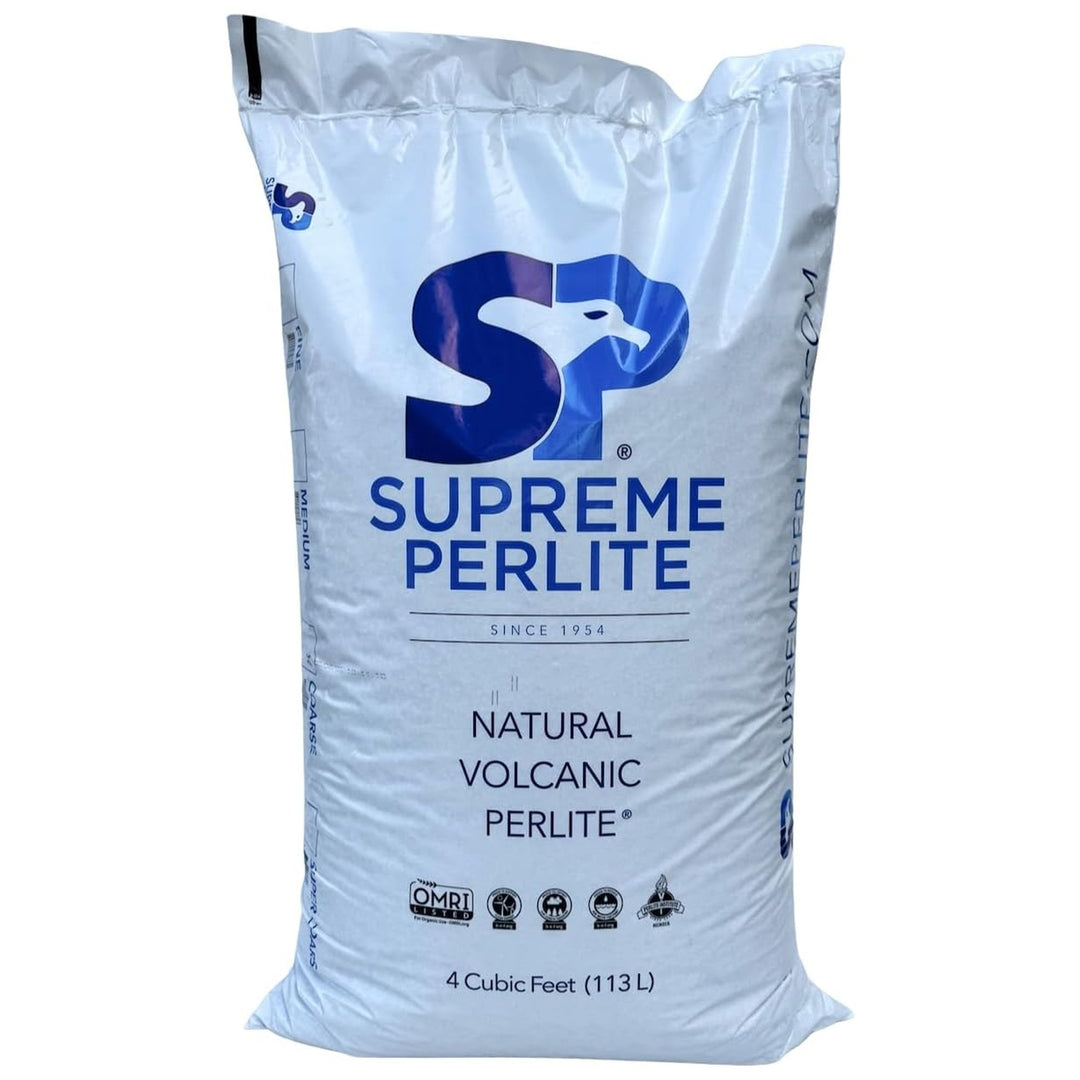 Supreme Perlite Coarse Horticultural Perlite for Potting Soil Mixes, 4 Cu Ft Bag
