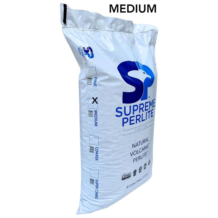 Supreme Perlite Medium Horticultural Perlite for Potting Soil Mixes, 4 Cu Ft Bag