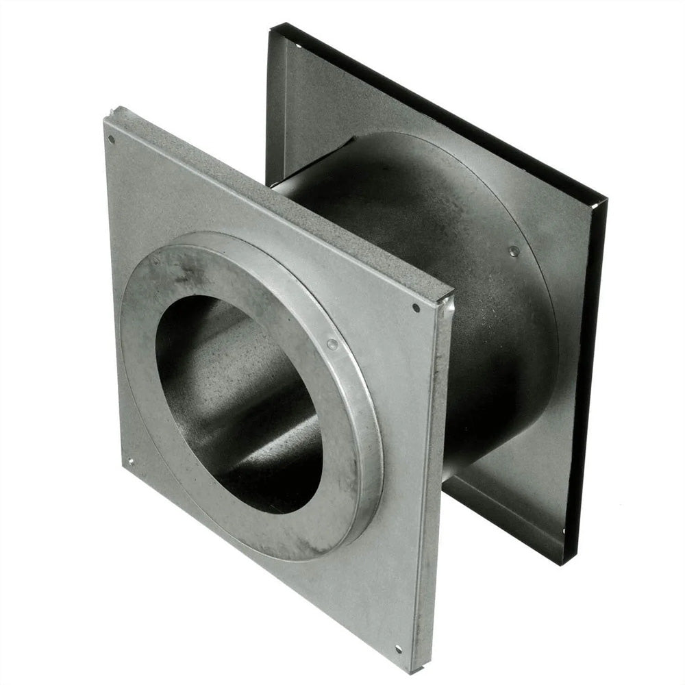 3" Diameter Stainless Steel Wall Thimble for Multi-Fuel Stoves (Open Box)