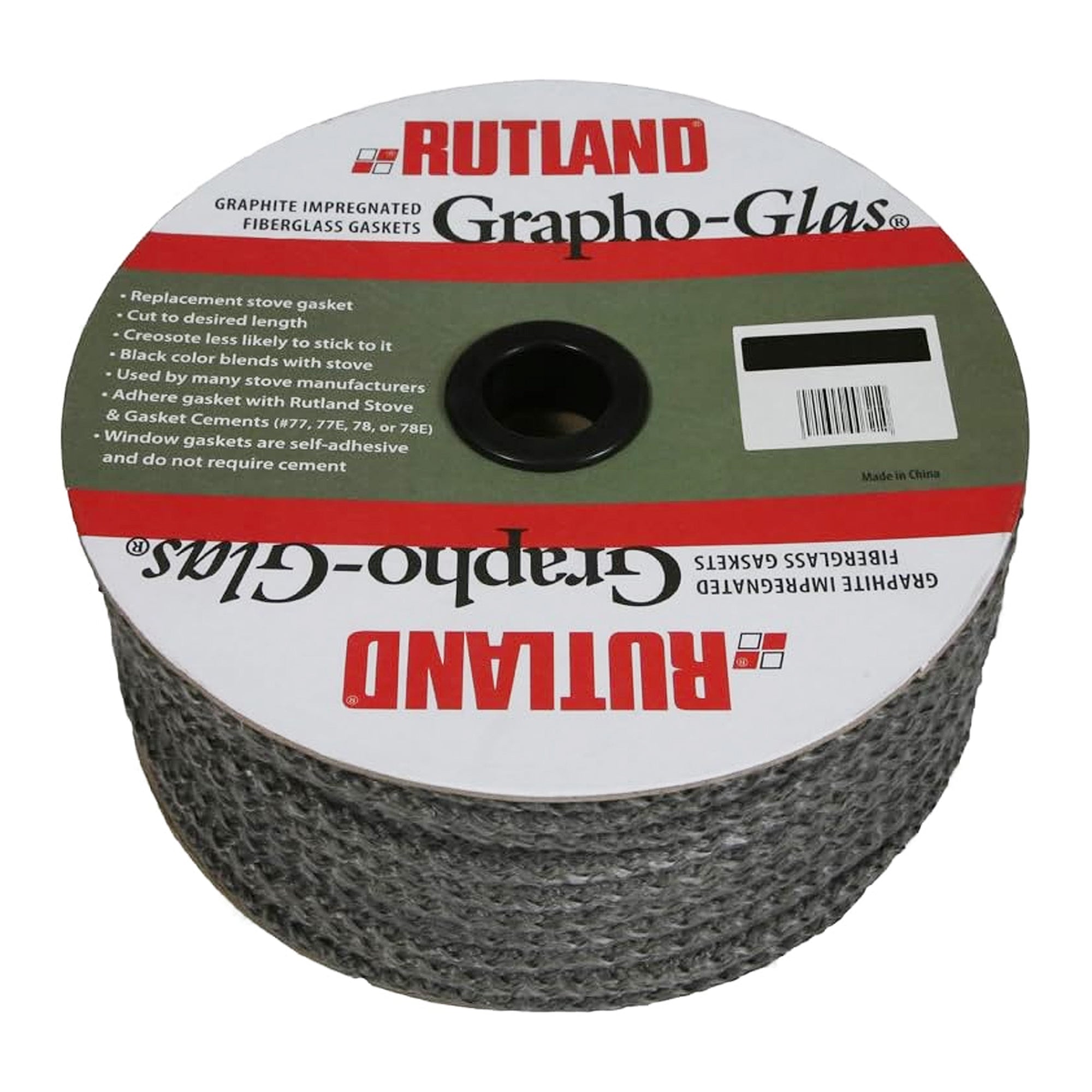 Rutland Grapho-Glas Graphite Impregnated Replacement Gasket Spool, 47-Inches