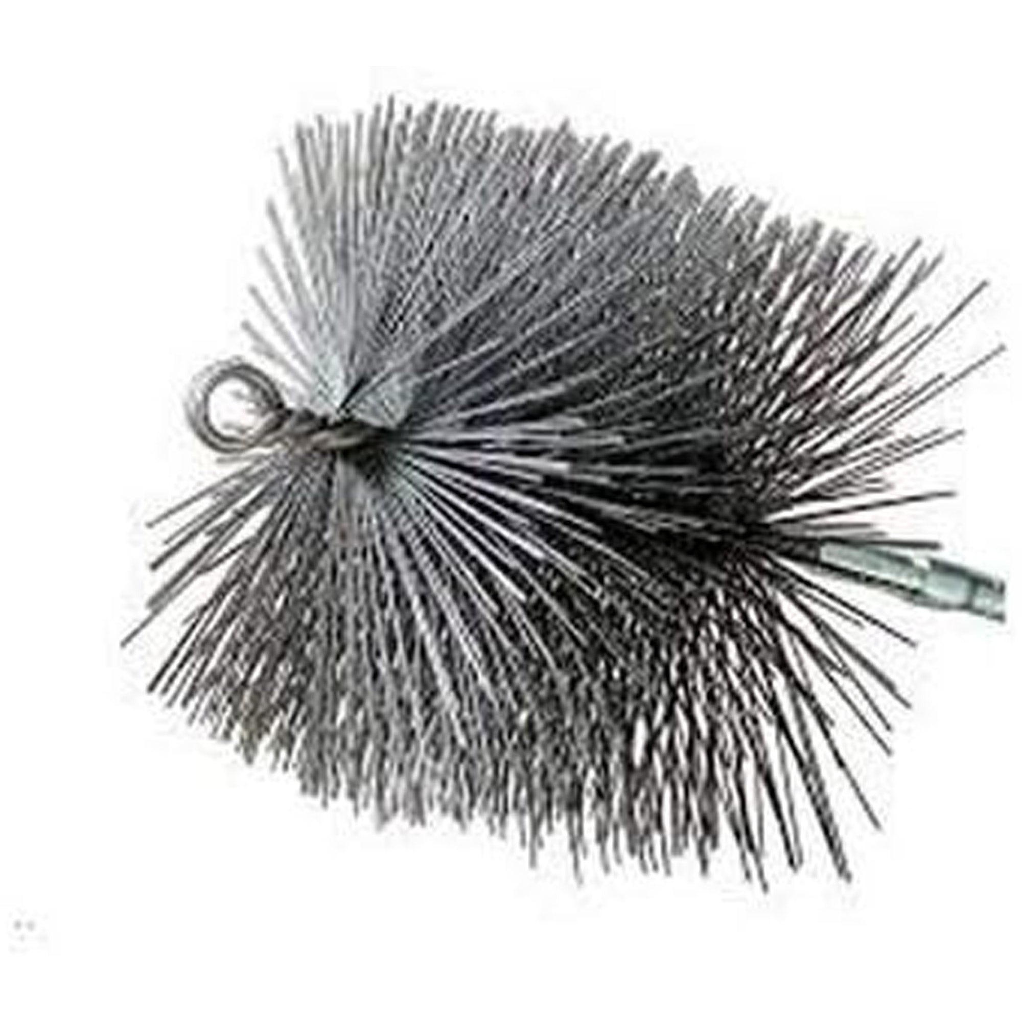 Rutland Chimney Sweep Rectangular 7"x 11" Wire Cleaning Brush, 1/4" Pipe Thread - VMInnovations