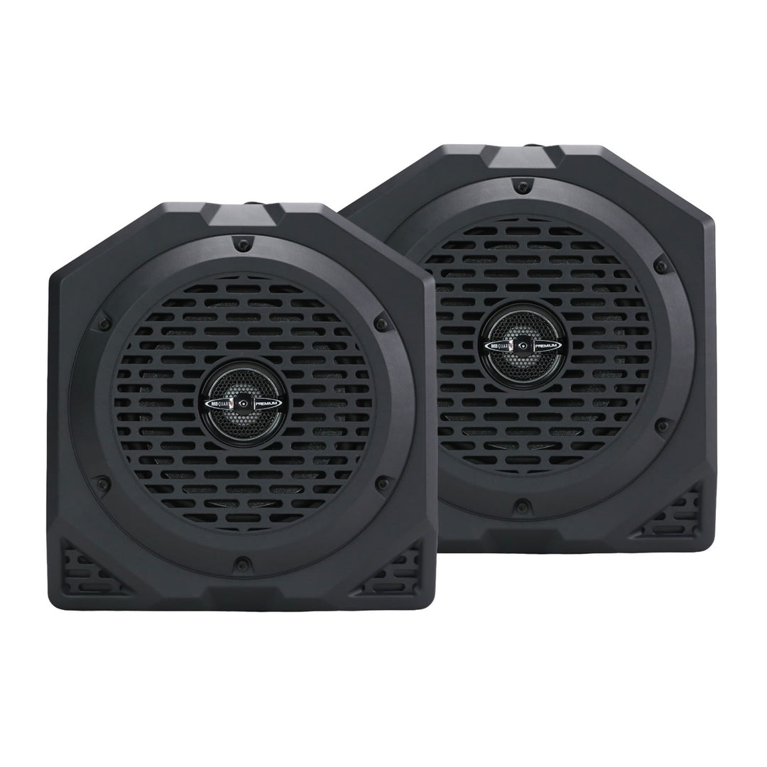 MB Quart Rear Coaxial Speakers Upgrade for 21-24 Ford Bronco, 6.5" Speaker Pods