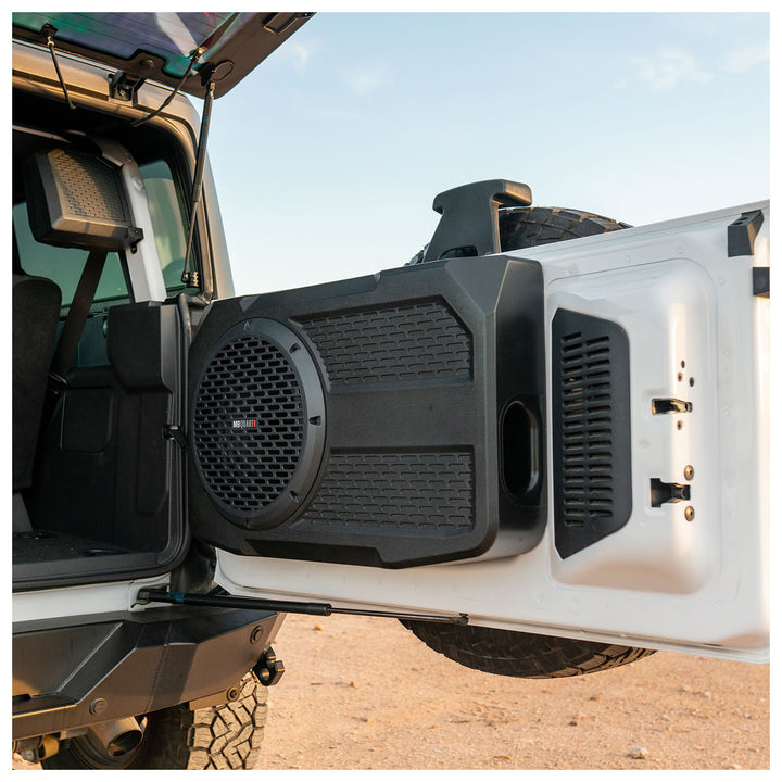 MB Quart 12" Tailgate Subwoofer System for 21-24 Ford Bronco, Tuned Audio, 400W