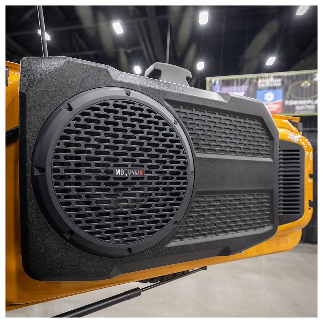MB Quart 12" Tailgate Subwoofer System for 21-24 Ford Bronco, Tuned Audio, 400W