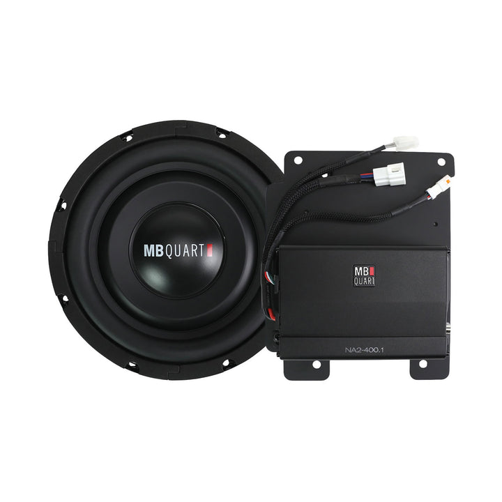 MB Quart 8" Subwoofer Upgrade for 21-24 Ford Bronco, Tuned Audio Package, 400W