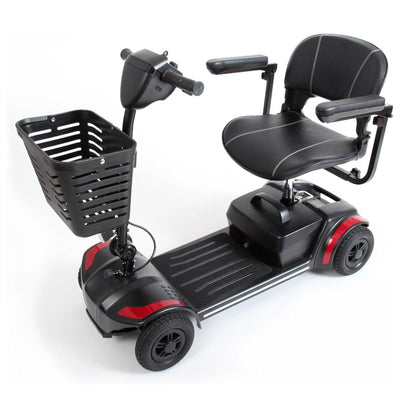 Journey Adventure Mobility Scooter, Electric Motorized Travel Scooter, Red - VMInnovations