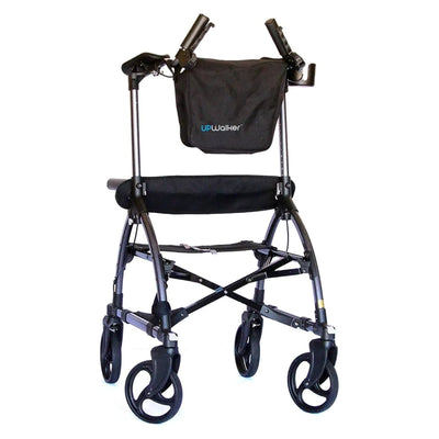 LifeWalker UPWalker Original Upright Rollator Walker with Seat for Seniors - VMInnovations