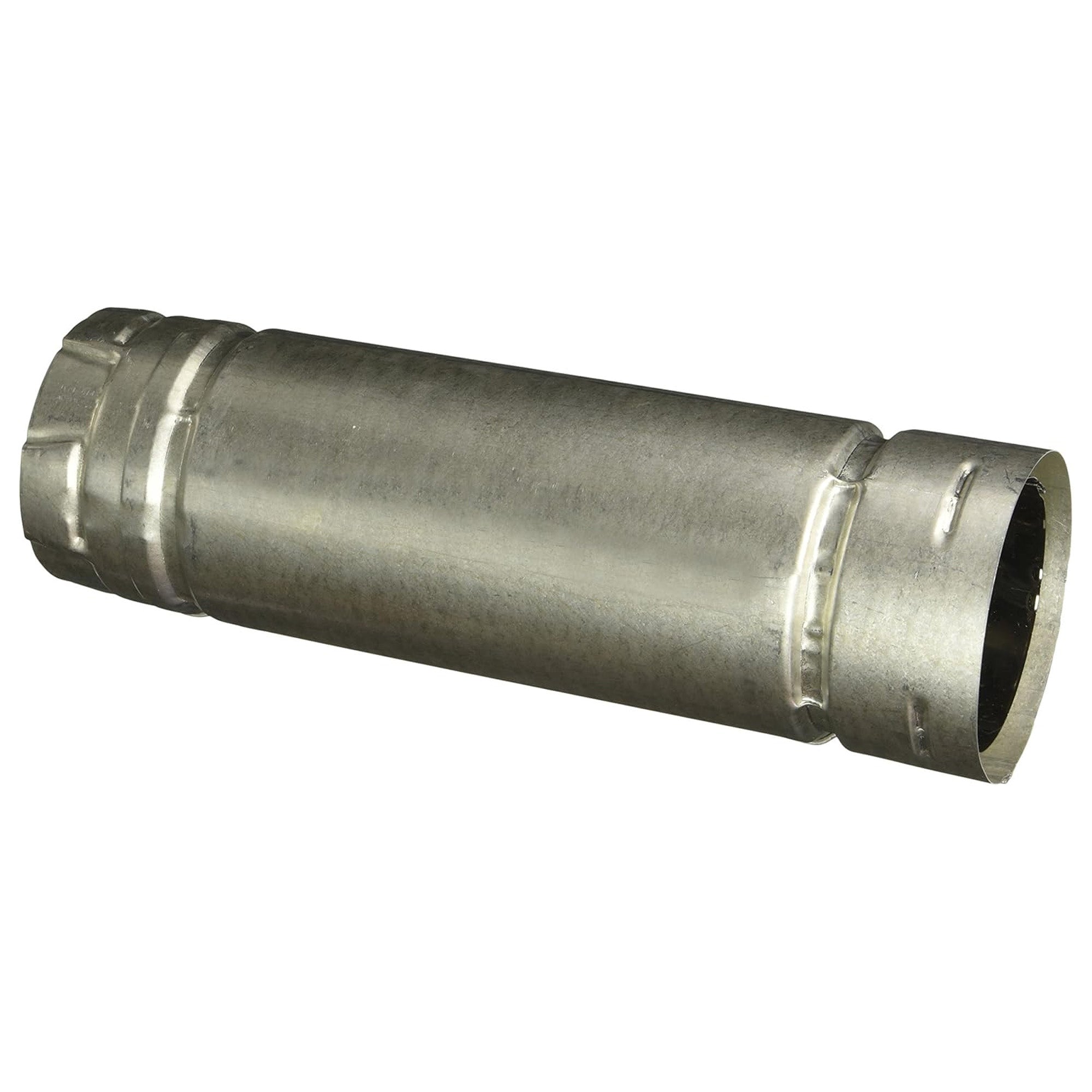 DuraVent PelletVent 12" L x 3" Diameter Double Wall Straight Steel Stove Pipe - VMInnovations