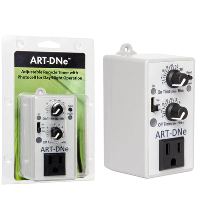 ART-DNE Hydroponic Day or Night Adjustable Interval Recycle Timer Controller