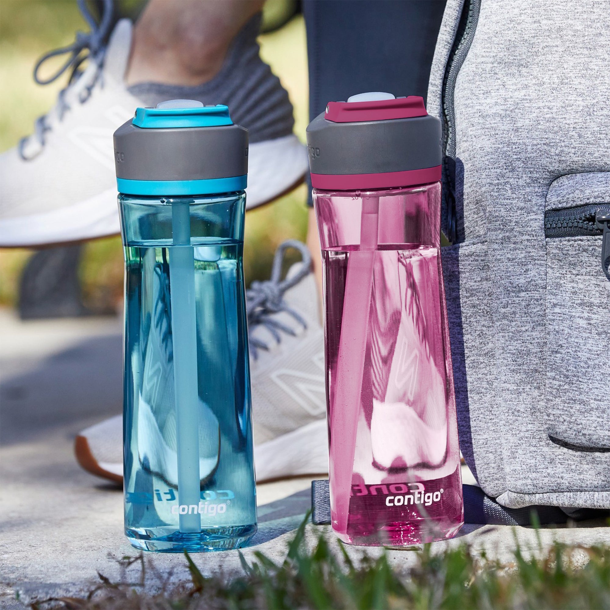 Contigo Ashland 2.0 Water Bottle with AUTOSPOUT Lid, 24 Ounces, Dragon Fruit - VMInnovations