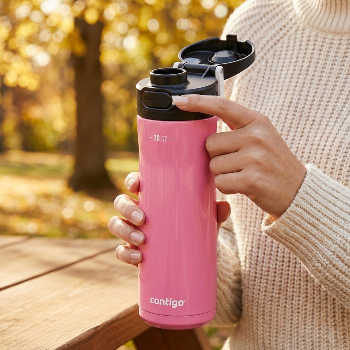 Contigo Jackson Chill 2.0 Stainless Steel Water Bottle w/AUTOPOP Lid (Open Box)
